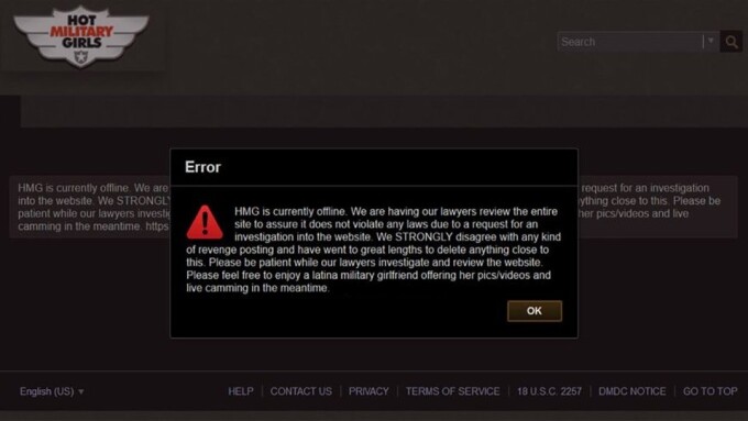 HotMilitaryGirls.com Shuts Down as Operator Seeks Legal Analysis