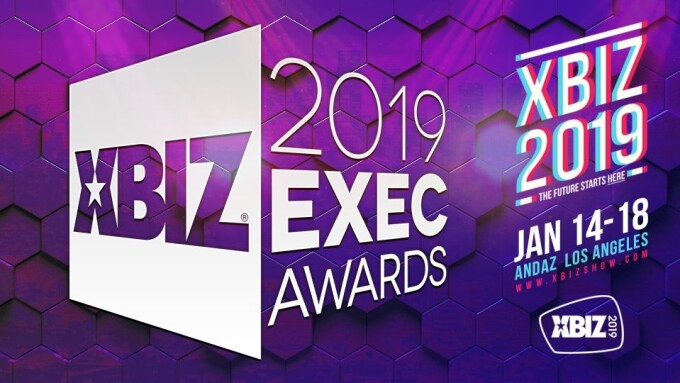 2019 XBIZ Exec Awards Online Industry Nominees Announced