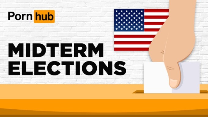 Pornhub Discloses Traffic Stats During Midterm Elections