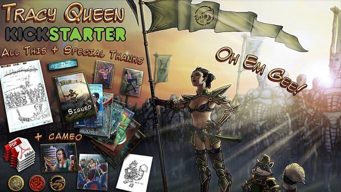 'Tracy Queen' Cam Girl-Themed Comic Book Hits Kickstarter