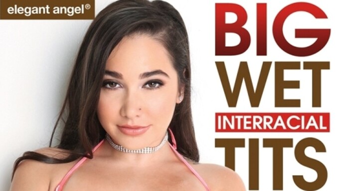 Karlee Grey Stars in Elegant Angel's 'Big Wet Interracial Tits 3'