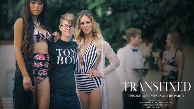 Bree Mills Debuts Trans AdultTime Series 'Transfixed' With Free Pilot