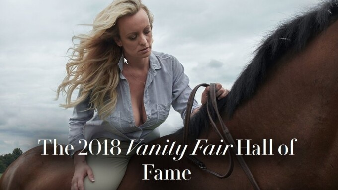 Stormy Daniels Selected for 2018 Vanity Fair Hall of Fame