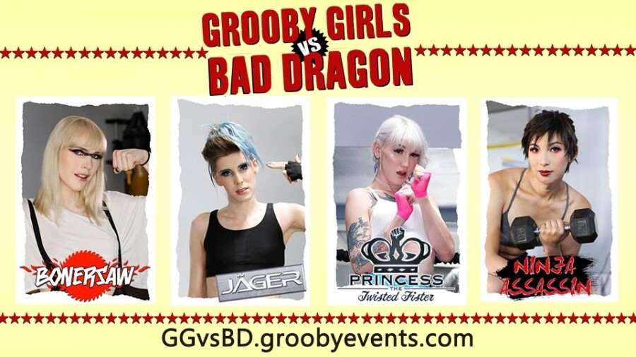 Grooby Rolls Out Grooby Girls Vs Bad Dragon Web Series