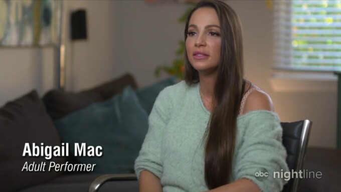 Abigail Mac Talks Anti-Porn Censorship on ABC's 'Nightline'