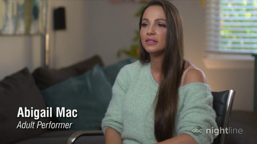 Abigail Mac Talks AntiPorn Censorship On ABCs Nightline XBIZcom