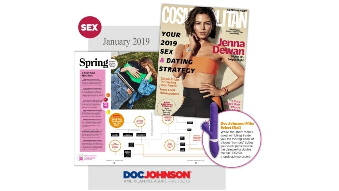 Doc Johnson iVibe Select iRoll Featured in Cosmopolitan