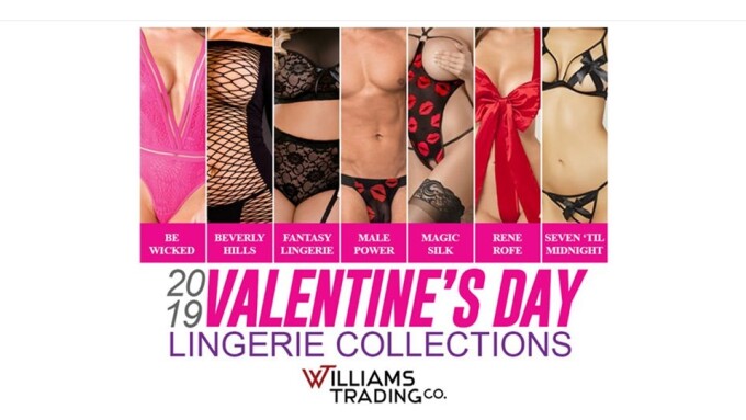 Williams Trading Releases Valentine's Day Lingerie Catalog  