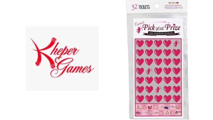 Kheper Games Releases Cupid's Pick Your Prize Sex Scratch Tickets