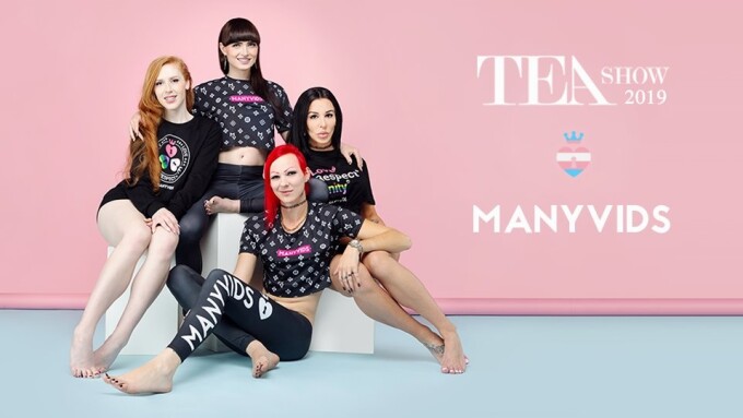 ManyVids Named Presenting Sponsor of 2019 TEA Show