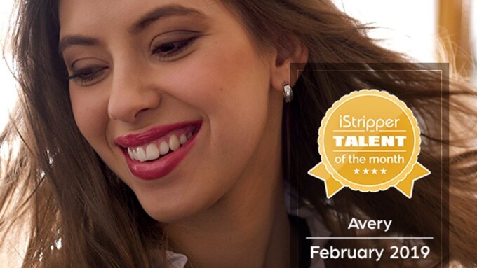 iStripper Names Avery February's 'Talent of the Month'