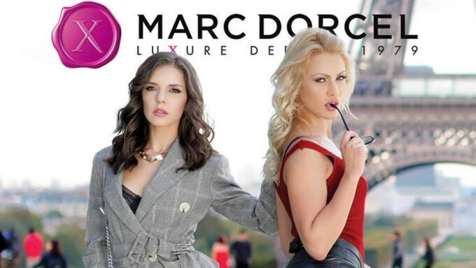 Henessy, Cherry Kiss Star in Dorcel's 'Henessy & Cherry Escorts Deluxe'