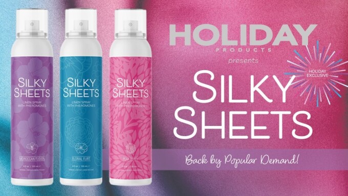 Holiday Products Touts Return of Pheromone Spray Silky Sheets