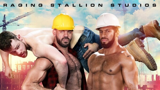 Raging Stallion Rolls Out Blue Collar Men in 'Raw Construction'