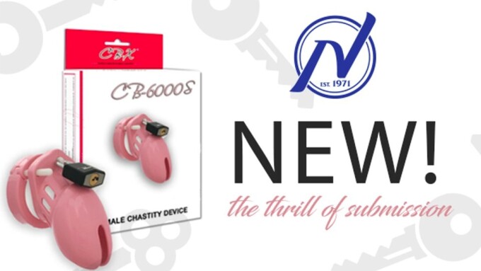 Nalpac Now Shipping CB-X's CB-6000S Pink Male Chastity Cage