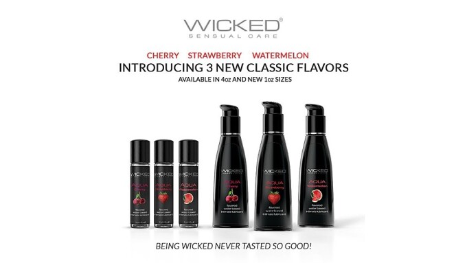 Wicked Sensual Care Releases 3 Classic Flavored Lubes