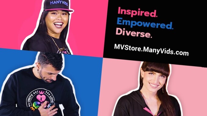 ManyVids Offering Deep Discount on MV Gear