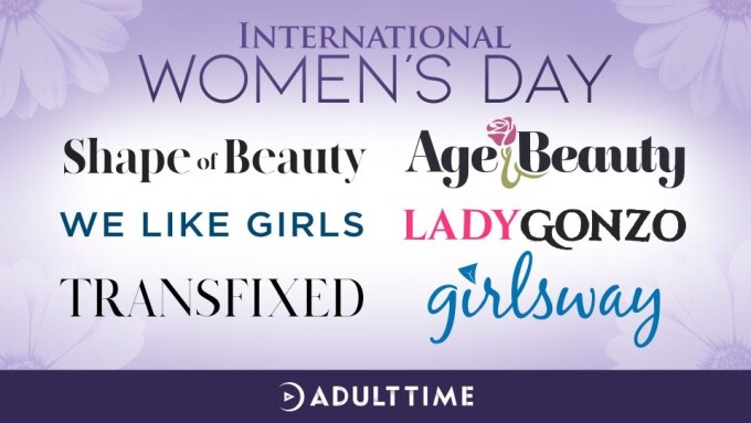 Adult Time Honors Female Talent for International Women's Day