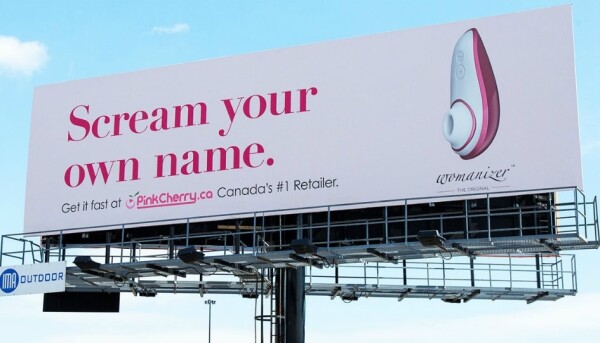 AdWeek Lauds Womanizer Billboard