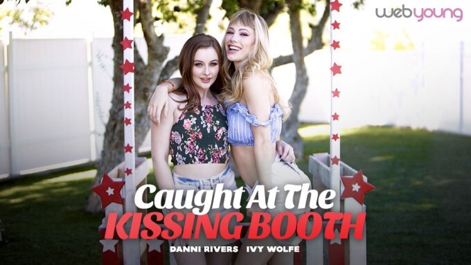 Ivy Wolfe, Danni Rivers Savor 'Kissing Booth' for Girlsway