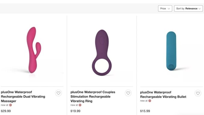 Target Stores Now Stock plusOne Vibrators