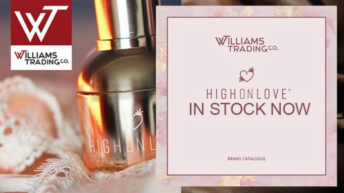 Williams Trading Offers 'High On Love' CBD Sensual Cosmetics