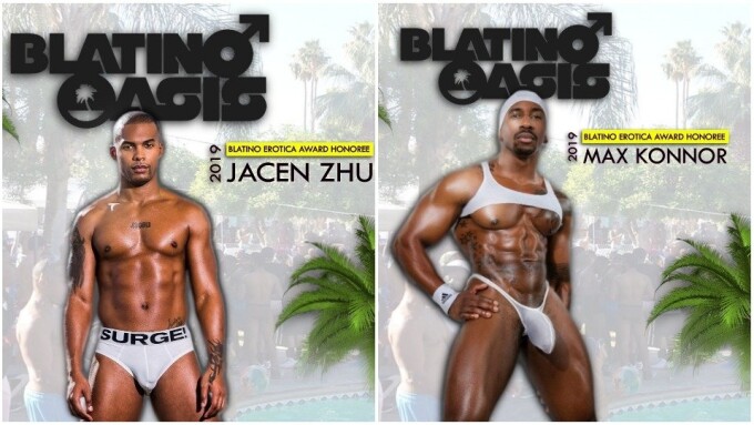 Blatino Erotica Awards Crown Max Konnor, Jacen Zhu