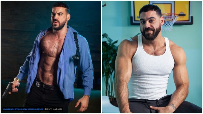 Ricky Larkin Inks Exclusive Deal With Raging Stallion Studios