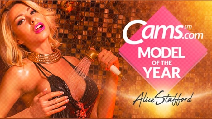 Cams.com Crowns AliceStafford 'Model of the Year'