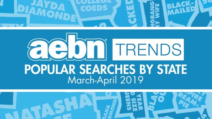 AEBN Reveals Recent Popular Searches by State