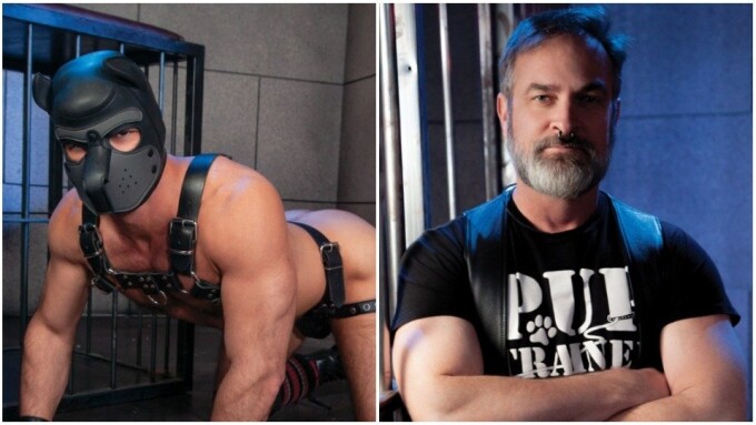 Kristofer Weston Commands 'Leather Dogs' for Fetish Force