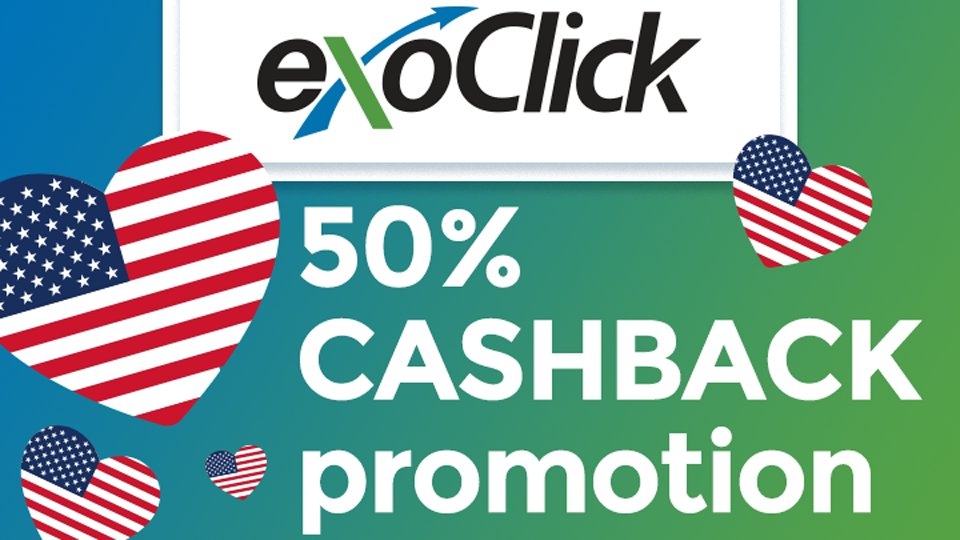 ExoClick Offers 50% Cashback for U.S. Dating Email Clicks