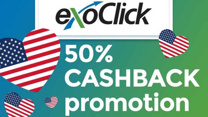 ExoClick Offers 50% Cashback for U.S. Dating Email Clicks