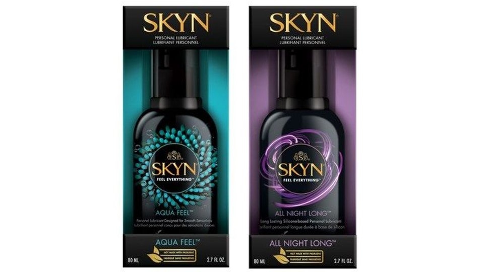 SKYN Debuts Aqua Feel, All Night Long Personal Lubricants 