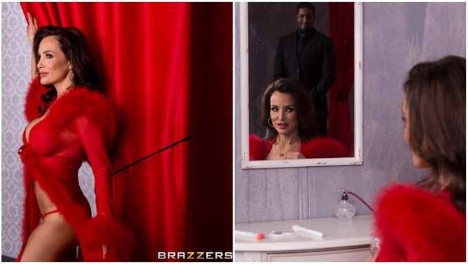 Lisa Ann Takes a New 'Lover' for Brazzers
