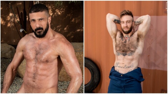Raging Stallion Teases Debut of Blue Collar, All-Male 'Haulin' Ass'