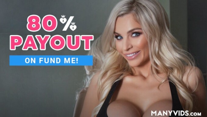 ManyVids Announces Increased Crowdfunding Payout Rate