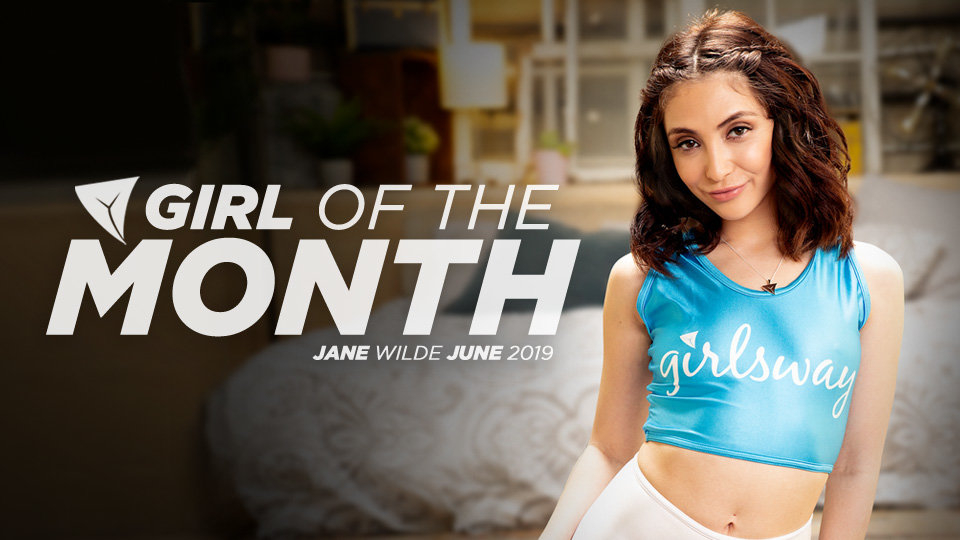 Jane Wilde is Girlsway's 'Girl of the Month' for June