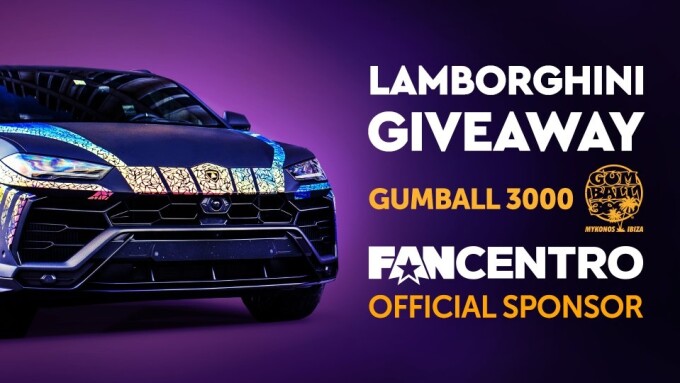 FanCentro Sponsors Gumball 3000 Rally, Gives Away Lambo