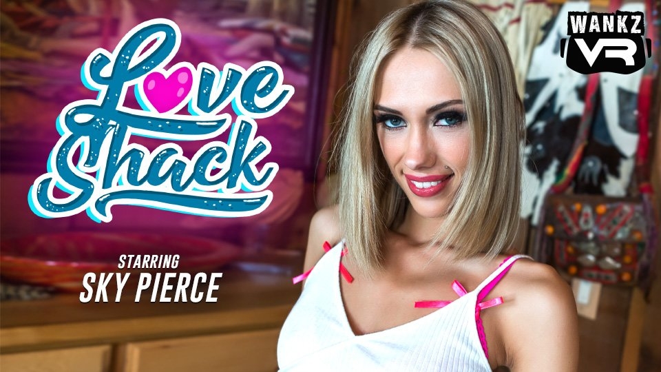 Sky Pierce Visits 'Love Shack' for WankzVR