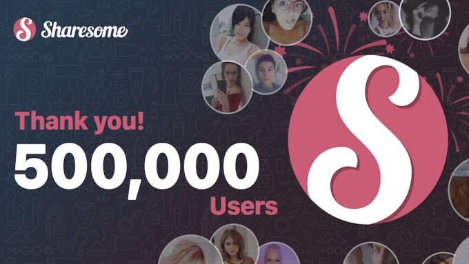 Sharesome Celebrates 500K Users With Flame Token Giveaway