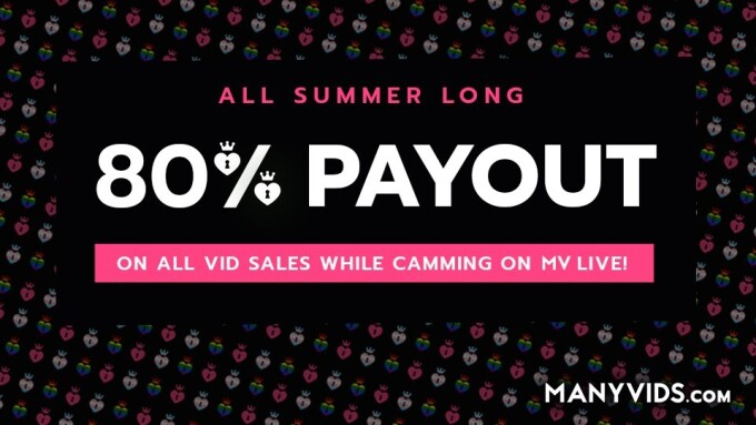 MV Live Offers 80% Payout on Video Sales During Live Shows