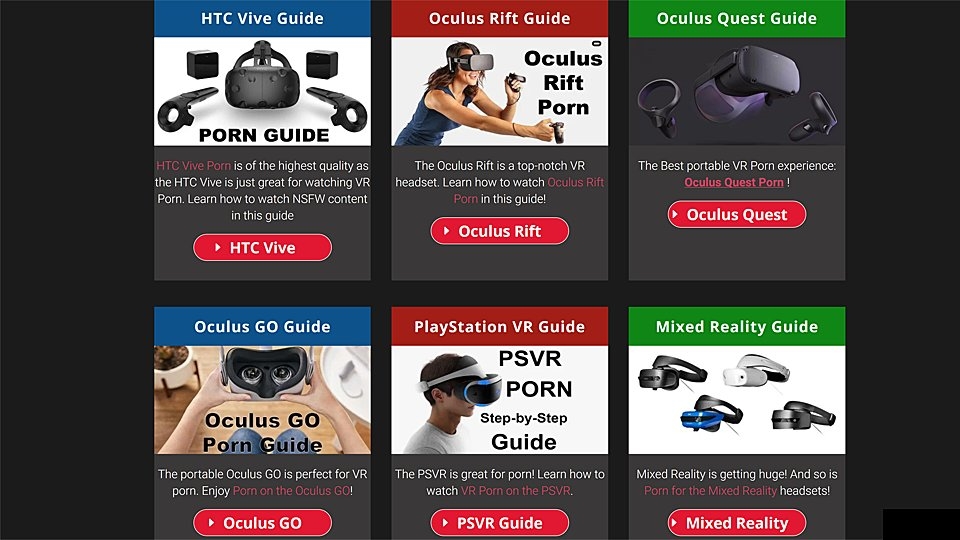 VRPornMania Offers Device-Specific Beginner's Guides to VR Porn