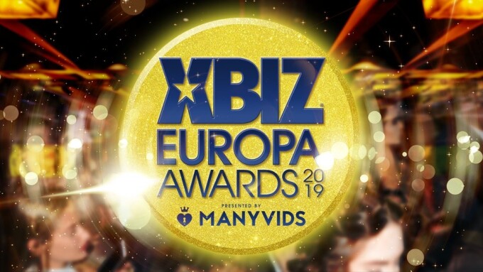 2019 XBIZ Europa Awards Categories Announced, Pre-Noms Now Open