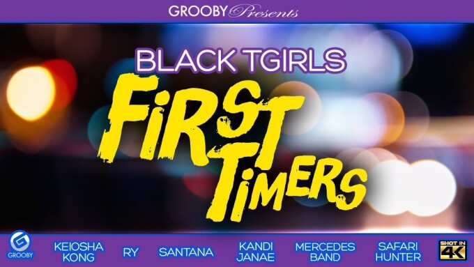 Newcomer 'Black TGirls' Sparkle in Debut Series From Grooby