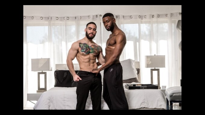 Taye Scott, Papi Suave Savor 'Room Service' for Noir Male