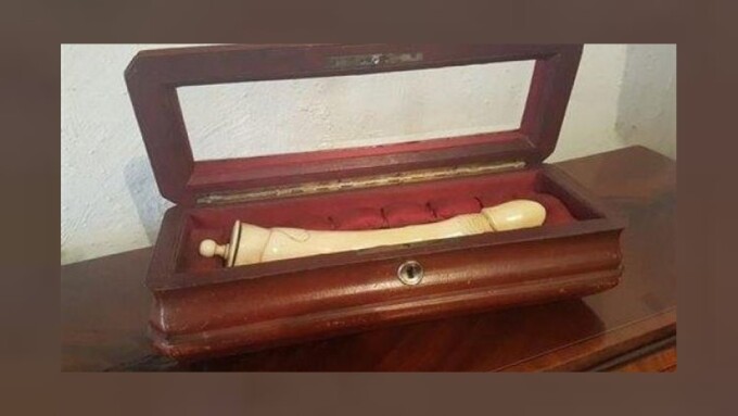 Vintage Ivory Dildo Rescued by Irish Sex Shop Owner