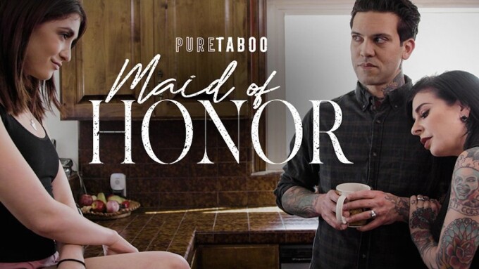 Joanna Angel Is Triple Threat in Pure Taboo's 'Maid of Honor'