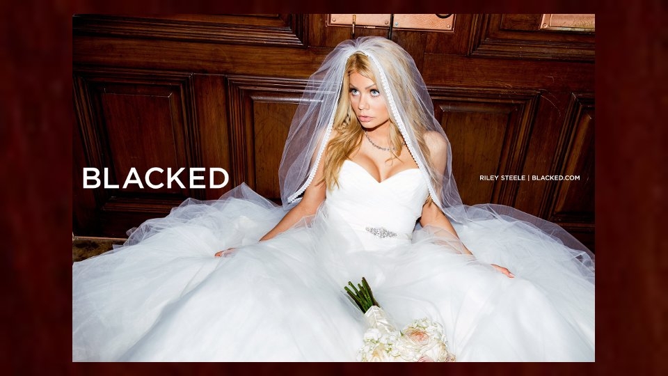 Riley Steele is a Runaway Bride in 'The Wedding Singer' for Blacked
