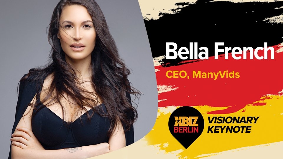 ManyVids CEO Bella French to Keynote XBIZ Berlin